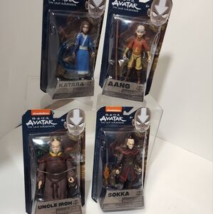 4 Avatar figurines